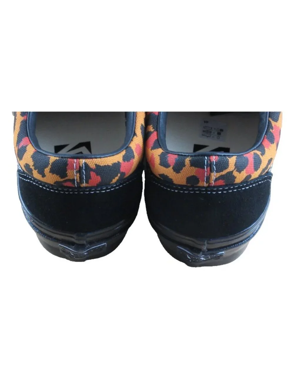 Vans Men's Lx Old Skool Leopard Double Black Striped Skate shoes Size 11.5 NEW